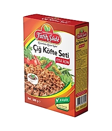 Çiğ köfte Seti 600 g (Etli İçin)