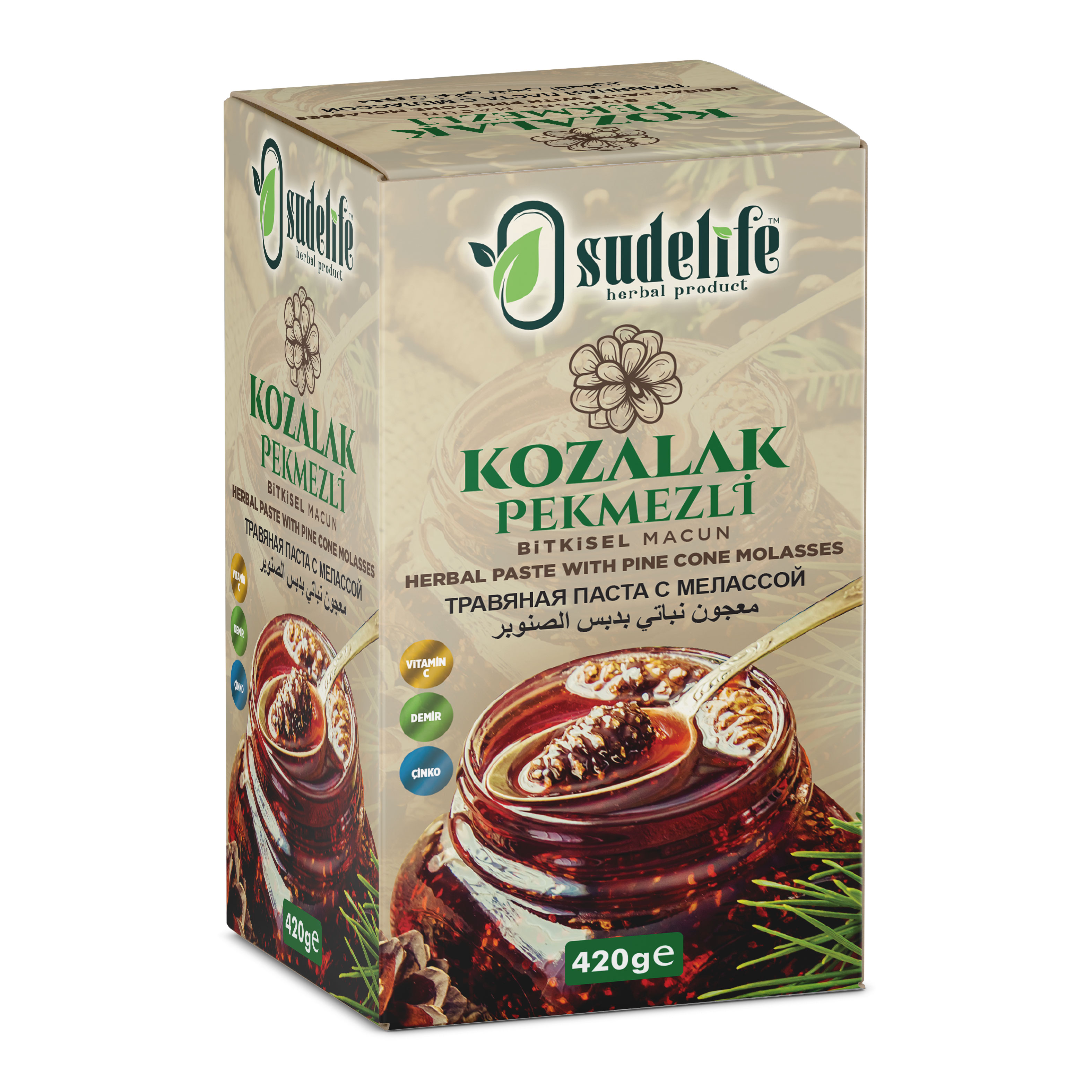 Kozalak Pekmezli Macun 420 g