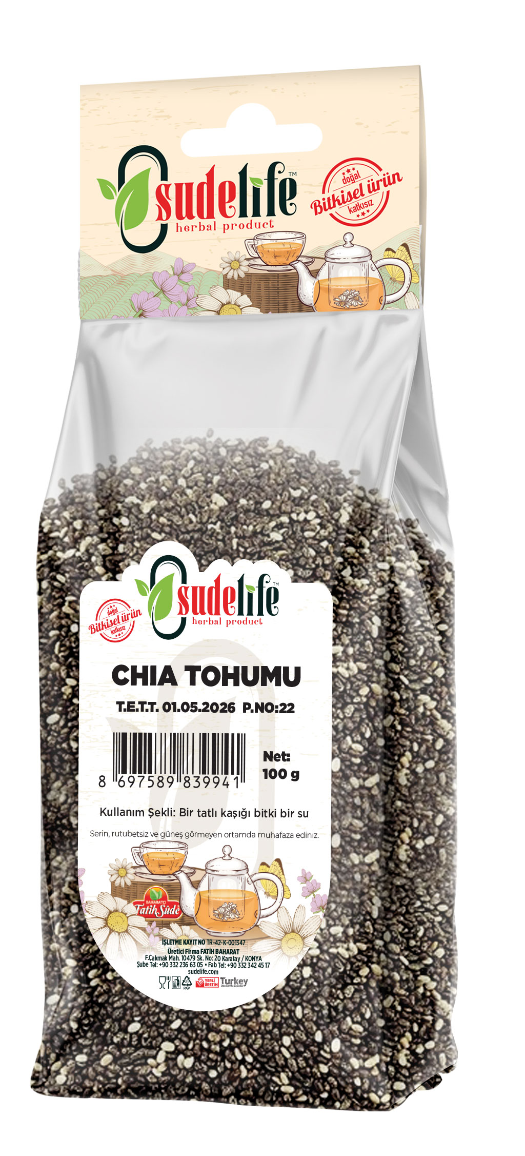Chia Tohumu 100 g