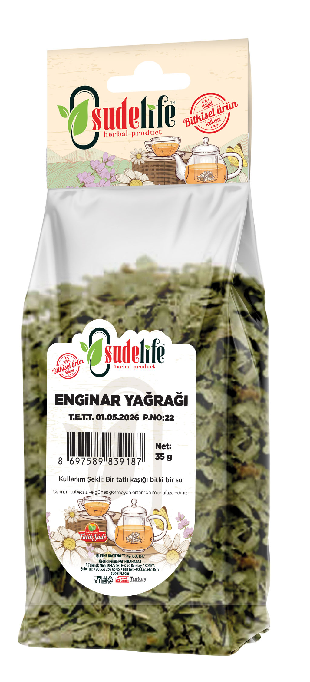 Enginar Yaprağı 35 g