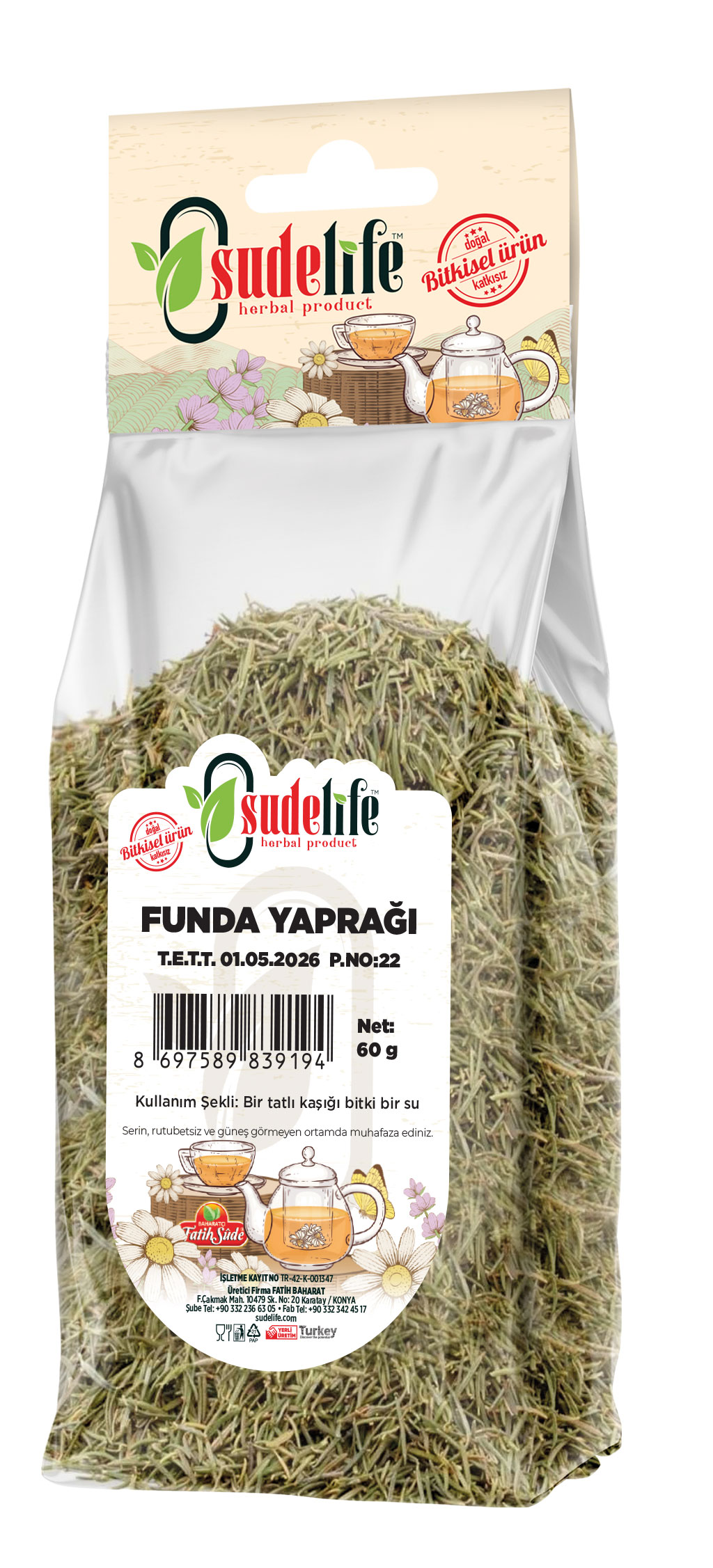 Funda çayı 60 g