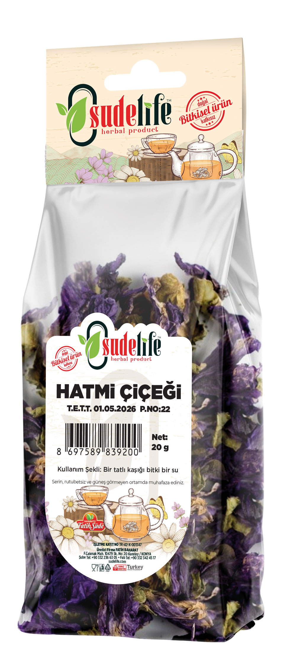 Hatmi Çiçeği 20 g