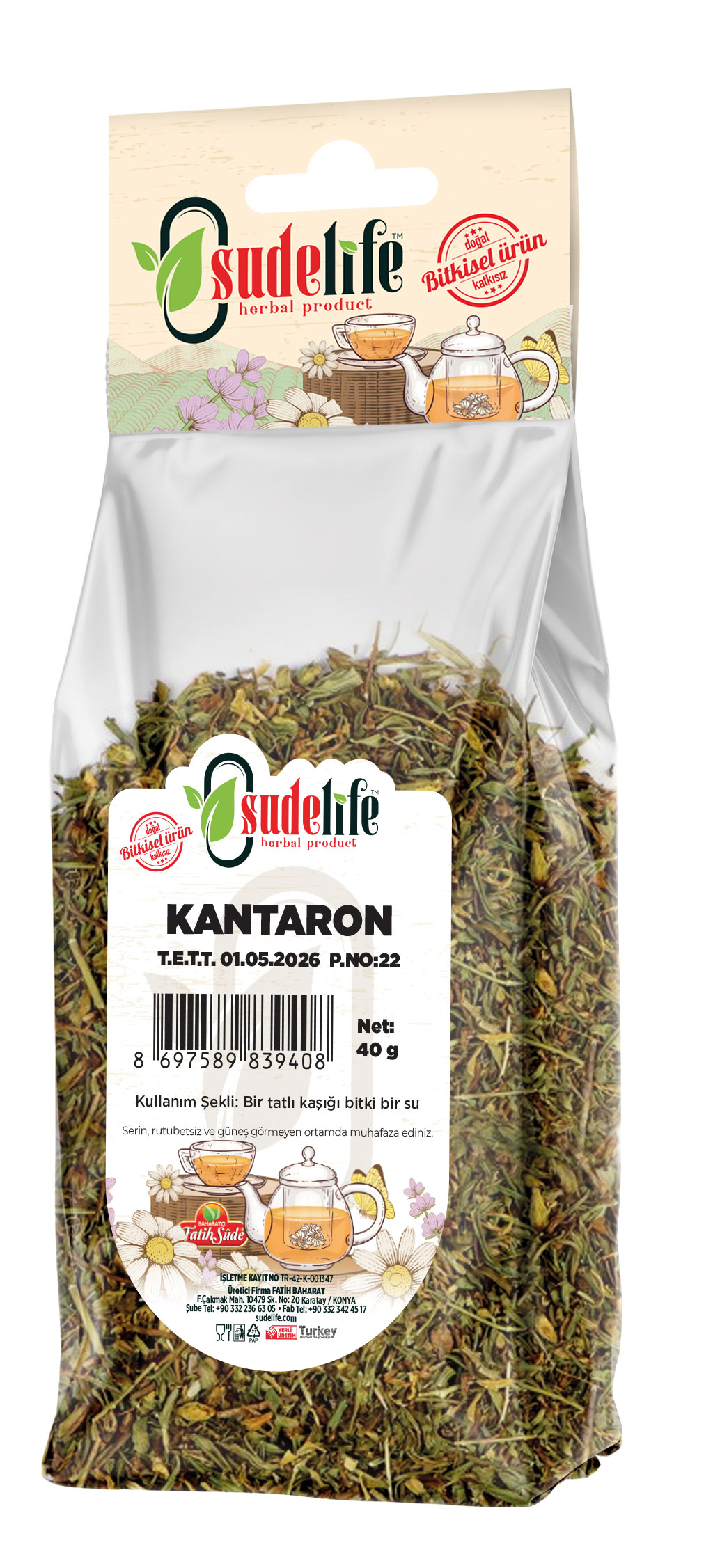 Kantaron çayı 40 g