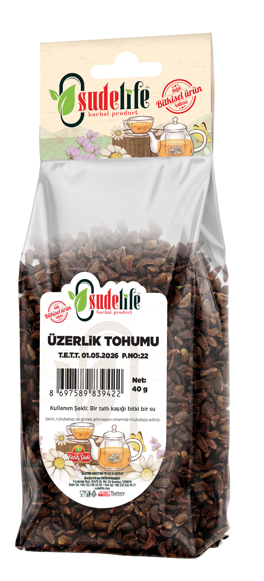 Üzerlik Tohumu 40 g