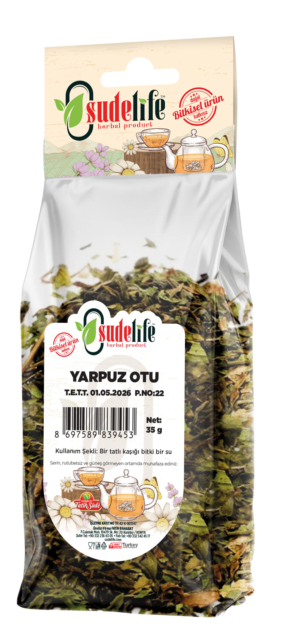 Yarpuz 35 g (Yabani Nane)