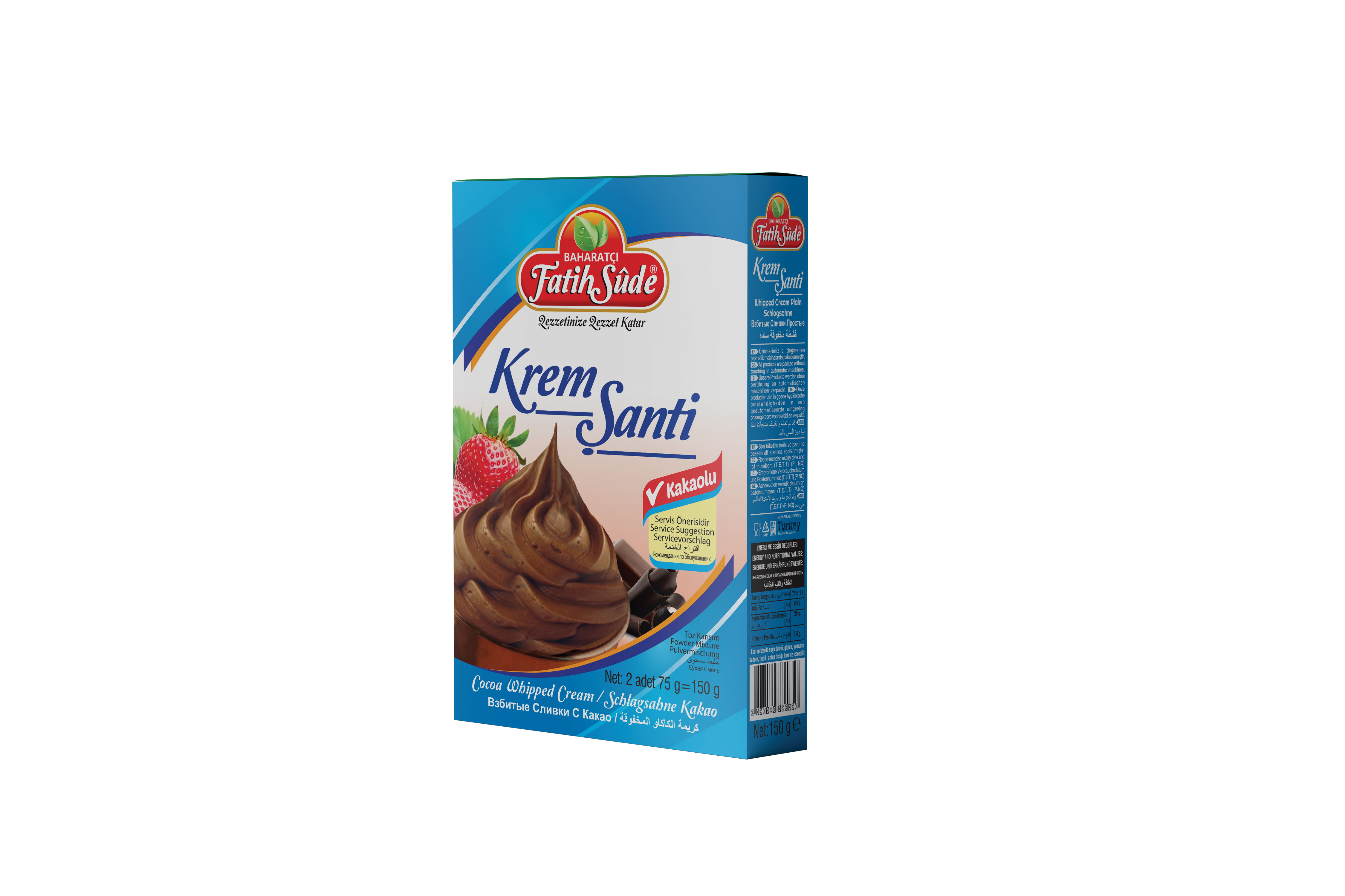 Krem şanti Kakaolu 150 g