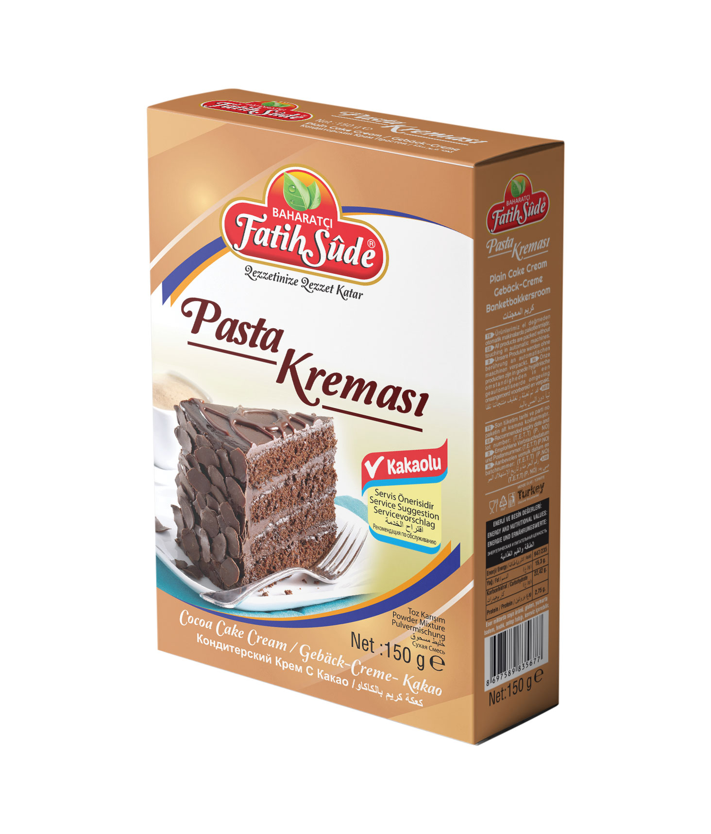 Pasta Kreması kakaolu 150 g