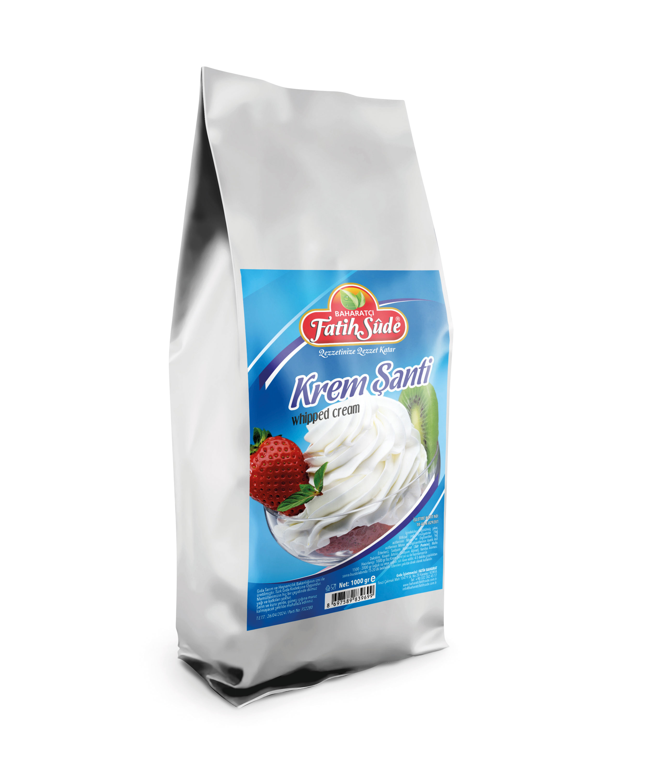 Krem Şanti Sade 1000 g